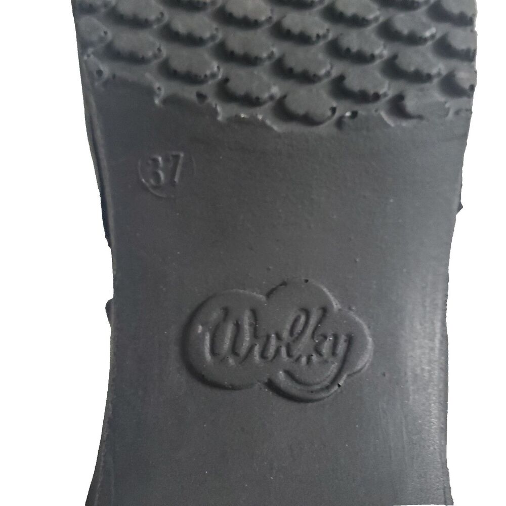 Wolky Women’s Clogs US 6.5 EU 37 Black Leather Mary Jane Slingback Adjustable - Picture 10 of 13